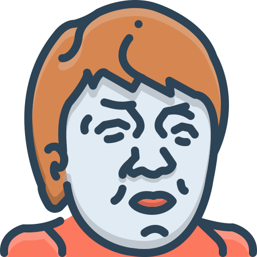 Hình meme vui khóc với dòng lệ đậm và nét phác méo mó