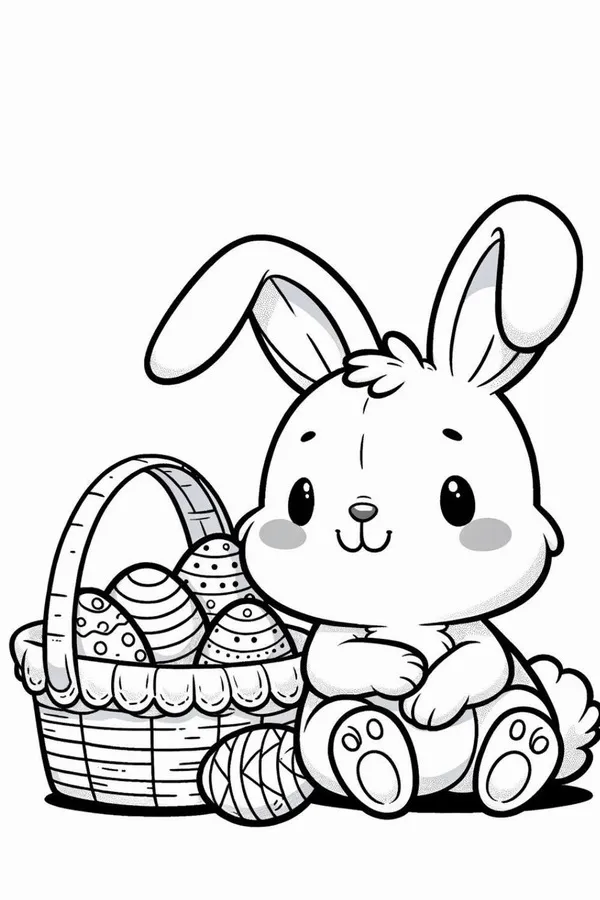 Hoạt động tô màu con thỏ đáng yêu cùng cha mẹ vui