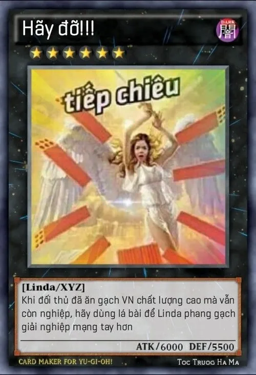 Hình chế meme vui lá phép xoay ngữ cảnh cực duyên