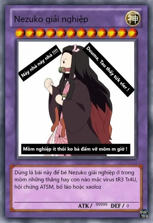 Hình meme hài tập hợp lá quái tạo điểm nhấn gây cười