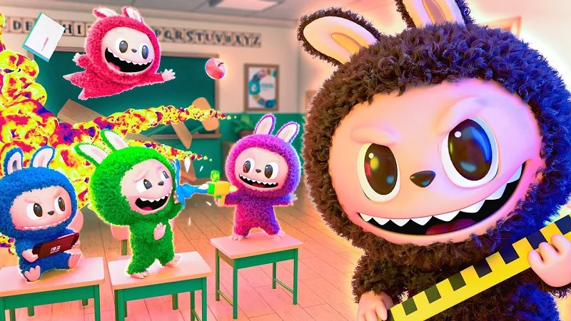 Labubu phù hợp với trẻ từ 3 tuổi trở lên Labubu phù hợp với trẻ từ 3 tuổi trở lên