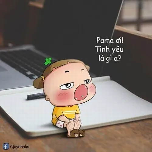 Ảnh chế ảnh profile sử dụng góc lệch tăng đối lập biểu cảm