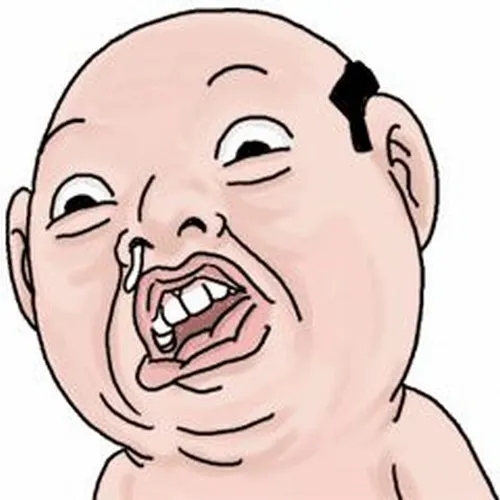 Ảnh troll ảnh đại diện tôn nét cười lệch và ánh mắt nghịch lạ lùng