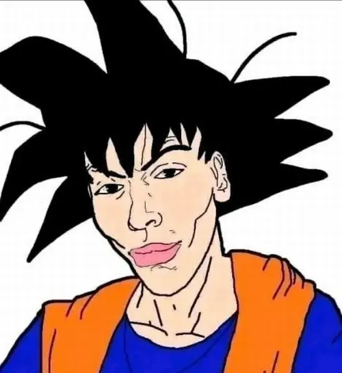 Hình troll nét mặt mệt mỏi tựa vào bàn.