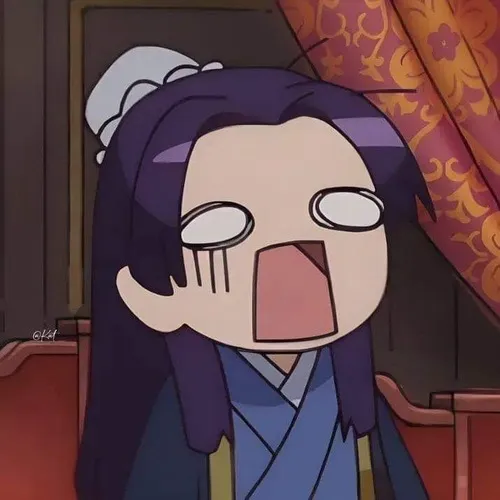 Ảnh hài nhân vật nghiêng người cố lên bằng nụ.