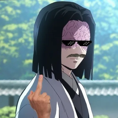 Hình chế meme vui Goten hôn nhẹ lên má ChiChi.