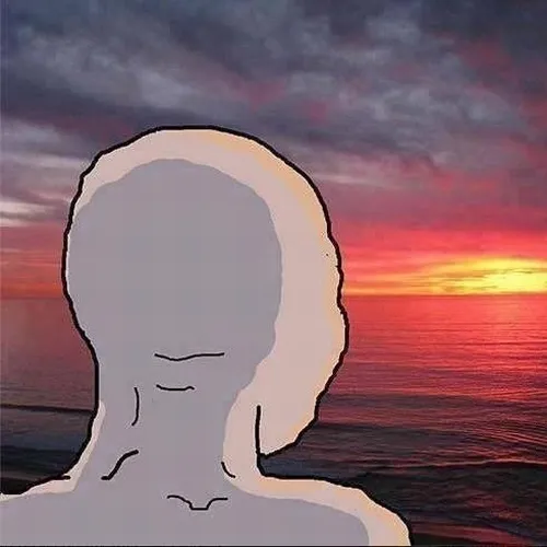 Hình chế bế tắc mô tả ánh mắt vô định cực sát thực tế