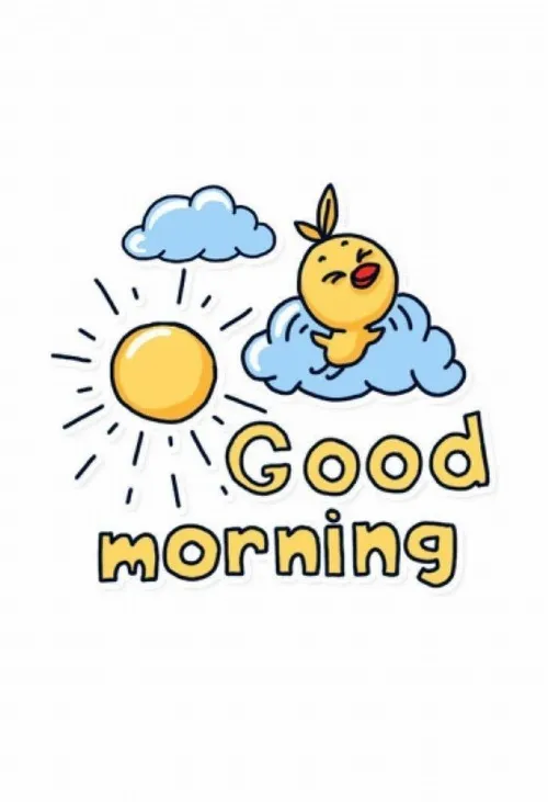 Meme TikTok buổi sáng với caption “bắt đầu thôi nào!”