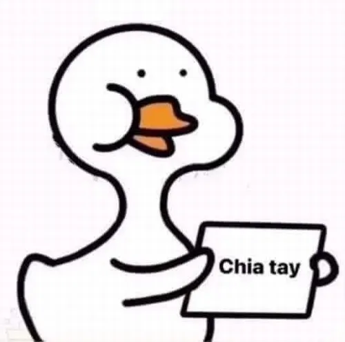 Meme chia tay gắn với trái tim vỡ đầy hụt hẫng