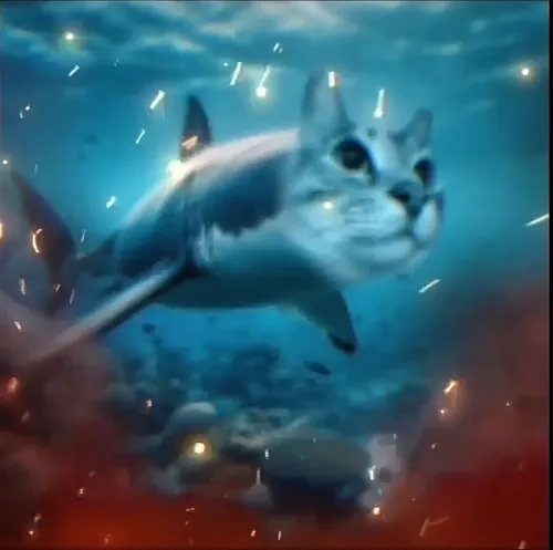 Khoảnh khắc cá heo bất lực khi sóng mạnh ập vào