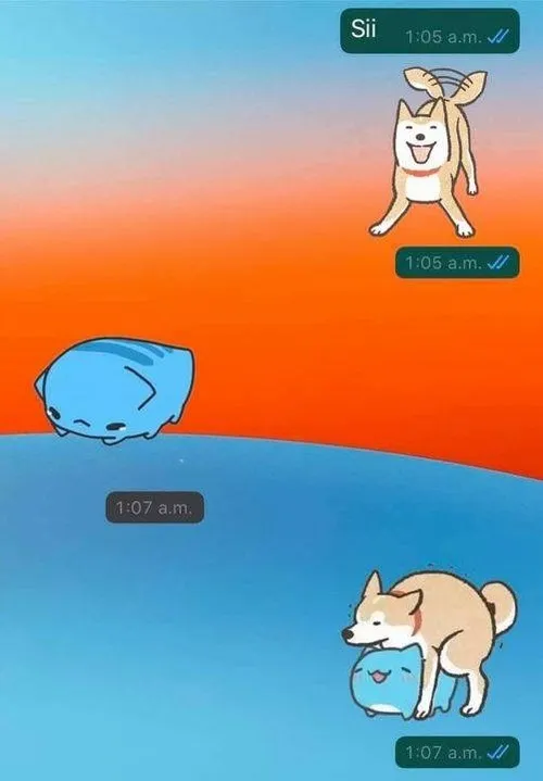 Ảnh troll liên tưởng mặn tạo sự đối lập vẻ mặt và ẩn ý