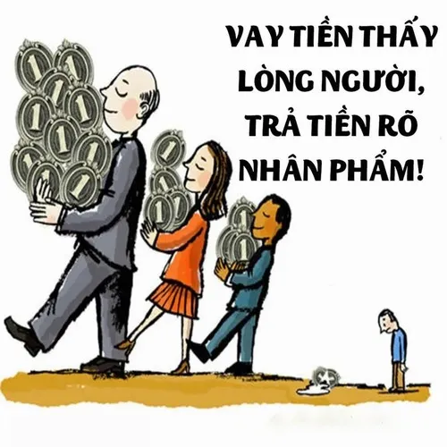 Ảnh troll đòi nợ nhẹ nhàng cứu cánh cho tình huống khó nói
