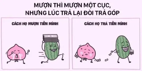 Khoảnh khắc đòi nợ tinh tế bằng ảnh chế khiến ai cũng bật cười