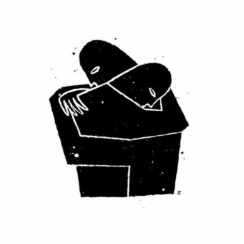 Ảnh chế giảng hòa diễn tả cái gật nhỏ thay lời xin lỗi.