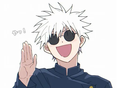 Meme Gojo ngầu giơ ngón cái kiểu “tao đỉnh lắm”.