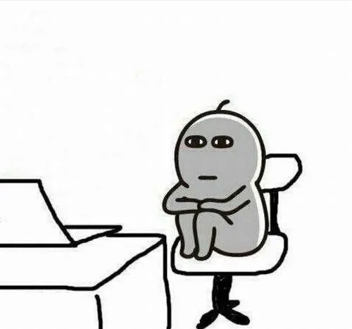 Meme chế lo lắng khi nhân vật chỉ chú ý vào rủi ro trước mắt