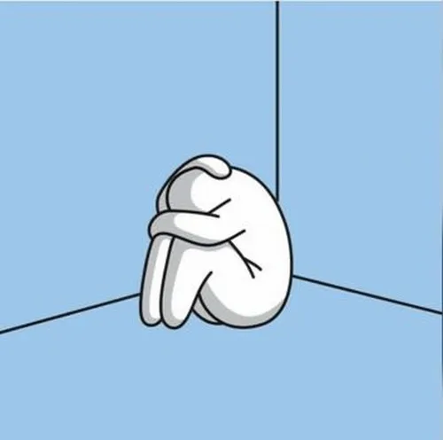 Hình troll run rẩy khi tim đập nhanh trong trạng thái mất bình tĩnh