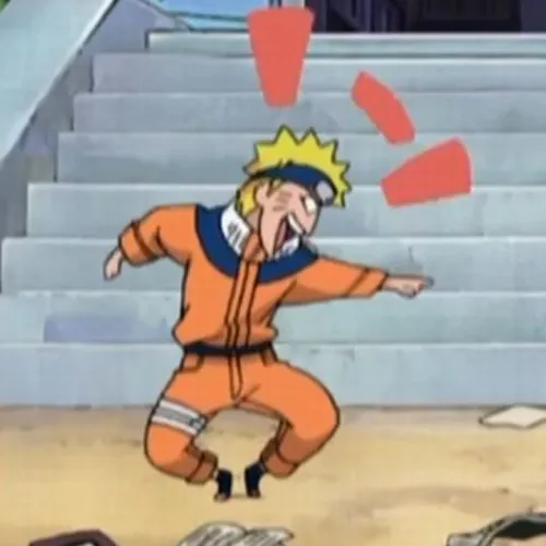 Meme hài Naruto mắt long lanh thể hiện khát vọng công nhận bền bỉ