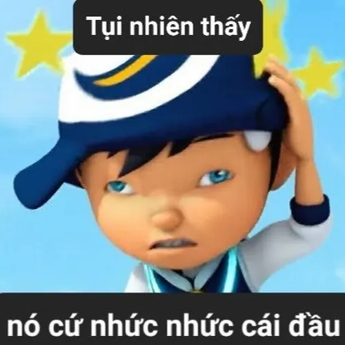 Góc nhìn vui về biểu cảm căng não trong meme đau đầu