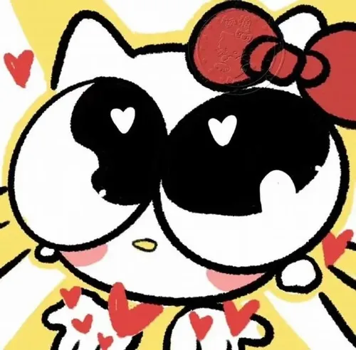 Hello Kitty bó tay trong gói sticker Messenger