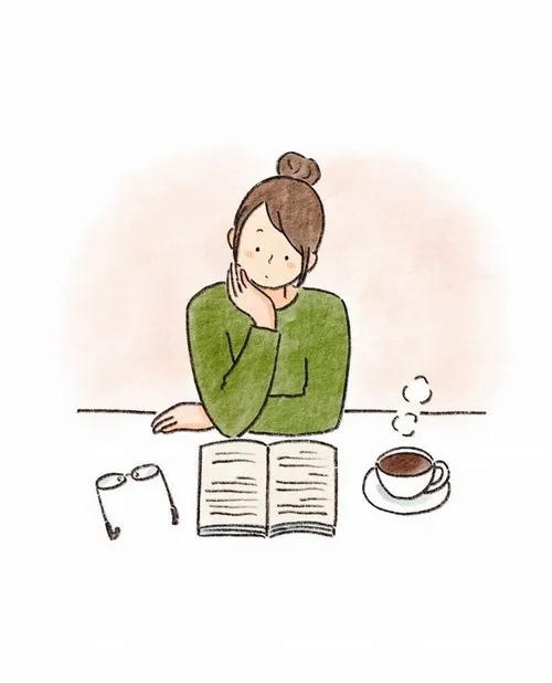 Meme chế suy tư lồng ghép gương mặt đăm chiêu cùng dòng cảm xúc mơ hồ