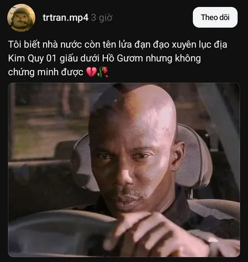 Ảnh hài Doakes mang đến cảm xúc lẫn lộn giữa buồn và cười.