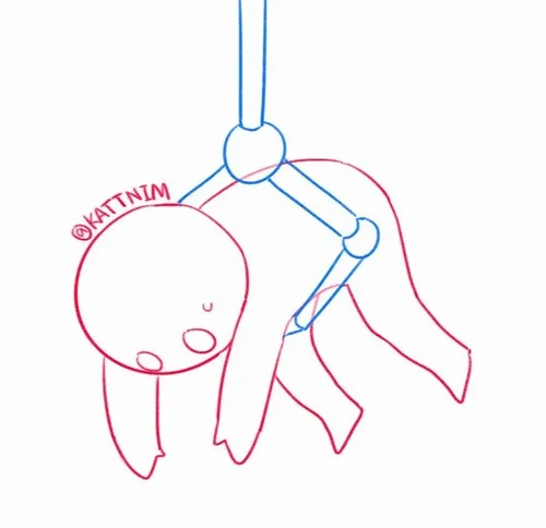 Ảnh hài treo cổ mô tả tinh thần đang sụp xuống.