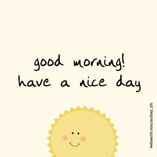 Meme chú chó vẫy đuôi dưới nắng sớm, chào buổi sáng vui