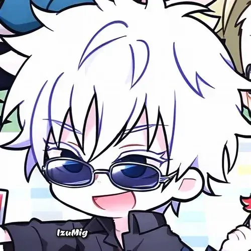 Meme Gojo với biểu cảm “sensei mode” cực kỳ bá đạo.