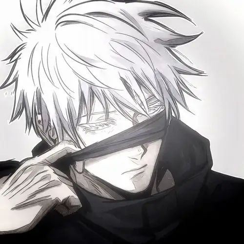 Ảnh vui Gojo ngồi khoanh tay giữa đám học sinh.