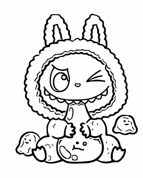 Labubu và những khoảnh khắc hạnh phúc khi bé cầm bút tô