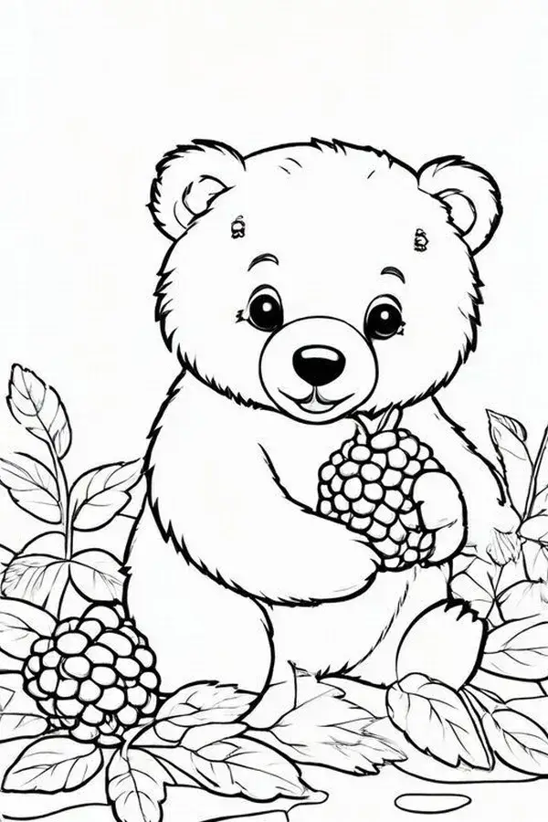 Tranh tô màu con vật dễ thương giúp bé vừa học vừa chơi