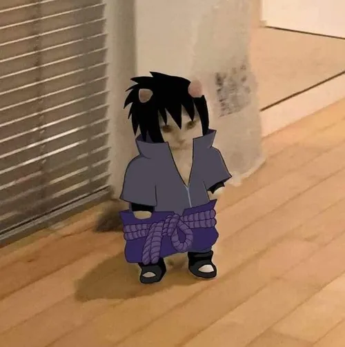 Meme hài Sasuke đăm chiêu khiến câu chuyện thêm phần bí ẩn