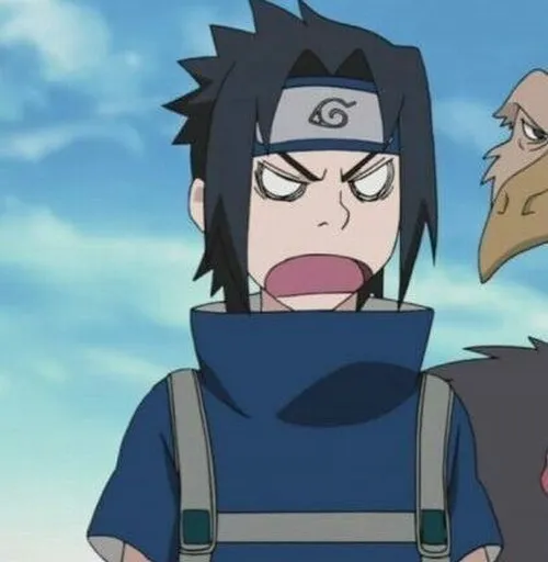 Hình troll Sasuke cạn lời gợi sự kỷ luật quen thuộc của nhà Uchiha