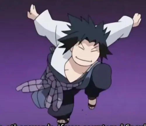 Meme hài Sasuke cạn lời phô nét lạnh băng khó chạm tới