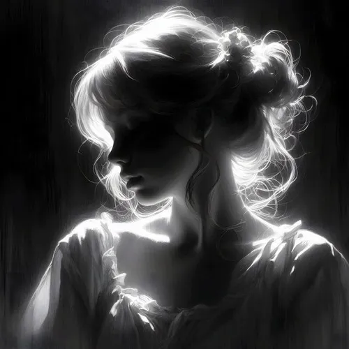 Avatar dễ thương hình đại diện phong cách manga run theo đường nét