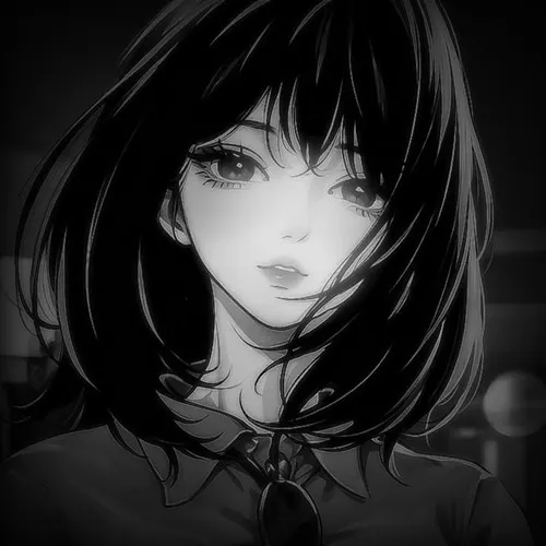 Ảnh avatar avatar nữ tương phản cao đậm nỗi trống trải