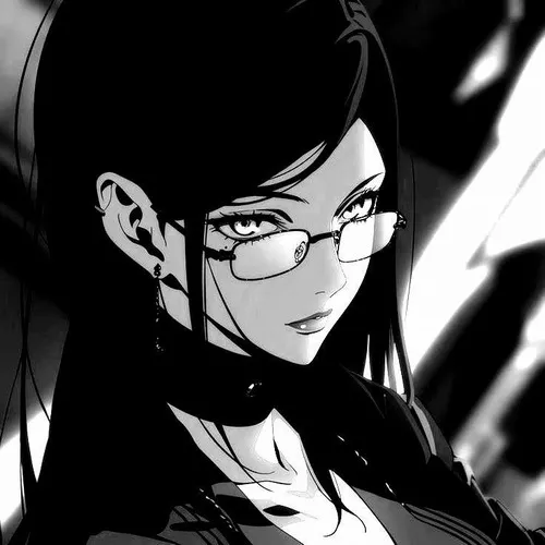 Hình đại diện cute ảnh chân dung hoạt hình mang nhịp nét như tắt