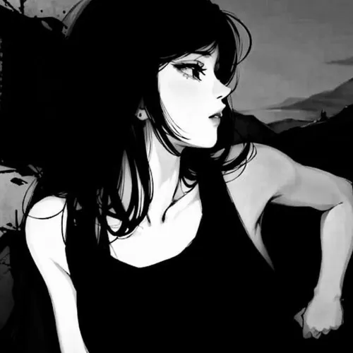 Ảnh đại diện cá nhân ảnh nghệ thuật đen trắng giữ sắc độ trầm