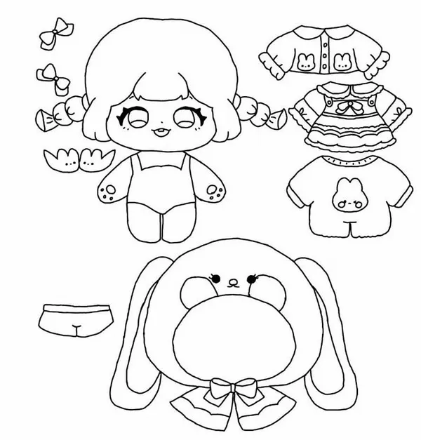 47 Hình tô nhân vật Toca Boca cực kỳ đáng yêu cho trẻ