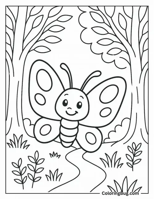 Tờ giấy tô cánh bướm rực rỡ kích thích thị giác trẻ