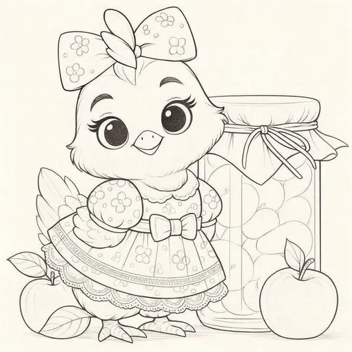 Hoạt động tô màu con gà giúp bé phát triển tư duy sáng tạo