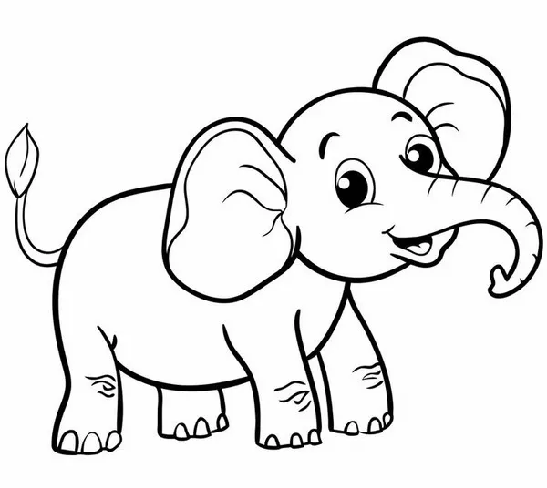 Cách phối màu cho tranh voi giúp bé phát triển trí tưởng tượng