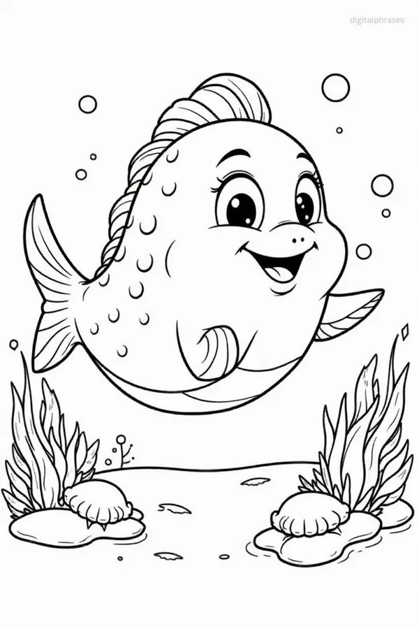 Trang tập tô cá ngựa vàng bơi quanh rặng san hô.