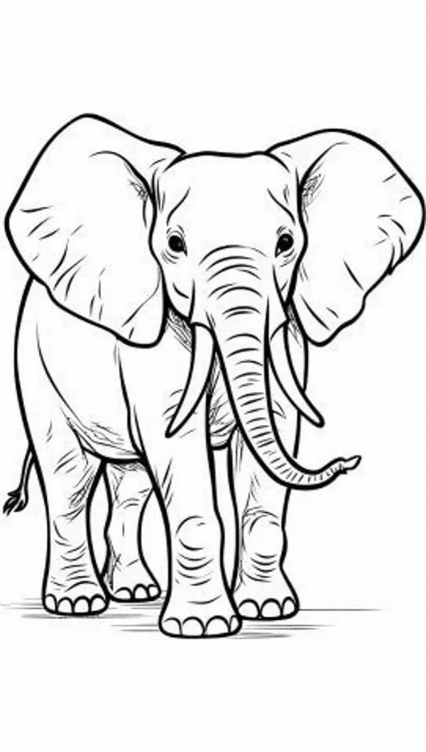 Bộ tranh tô động vật rừng xanh sinh động cho bé.