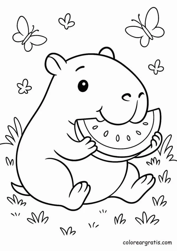 Tô màu vui với chú khỉ và bạn chim nhỏ.