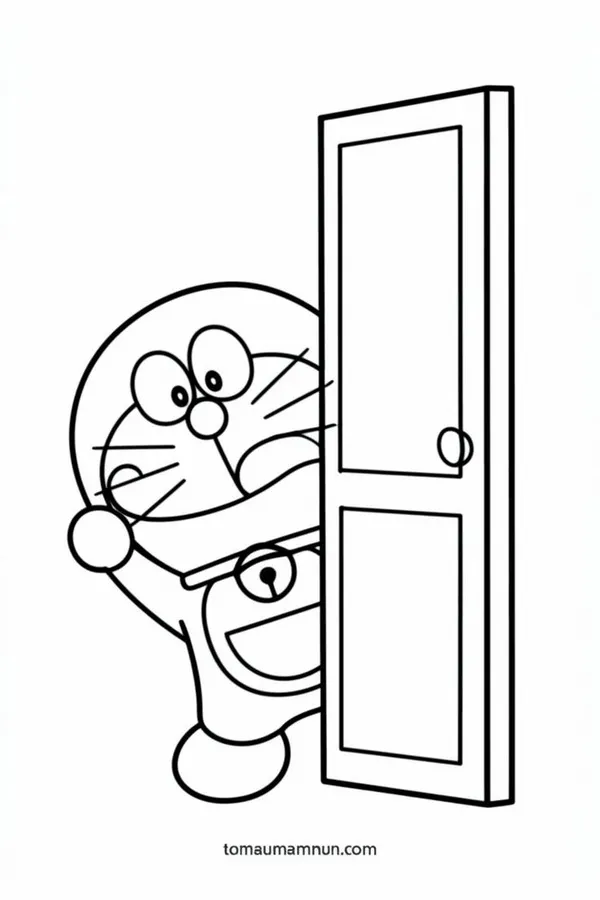 Tranh tô màu Doremon giúp bé phát triển trí tưởng tượng phong phú Tranh tô màu Doremon giúp bé phát triển trí tưởng tượng phong phú