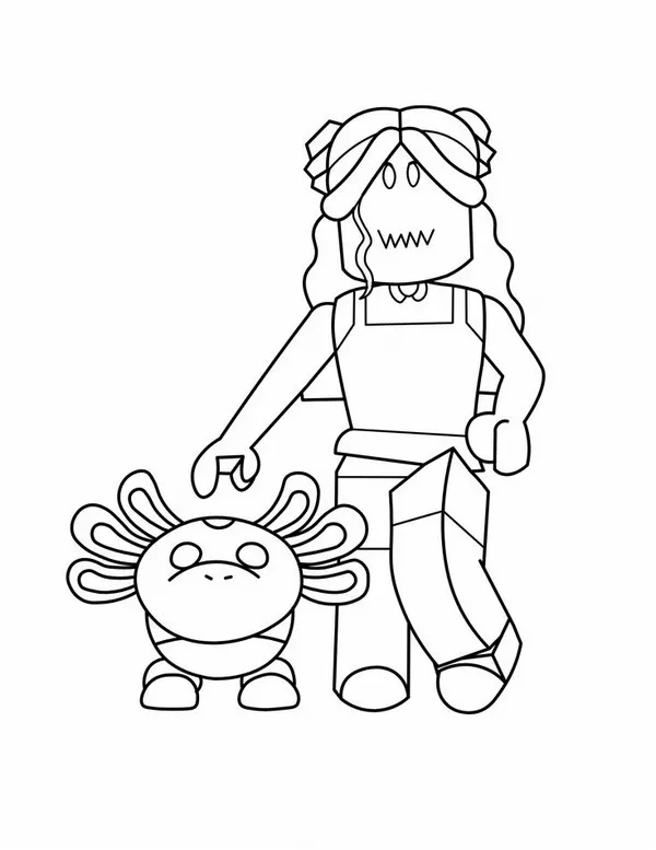 95 Hoạt động tô màu Roblox nữ giúp bé thể hiện cá tính riêng