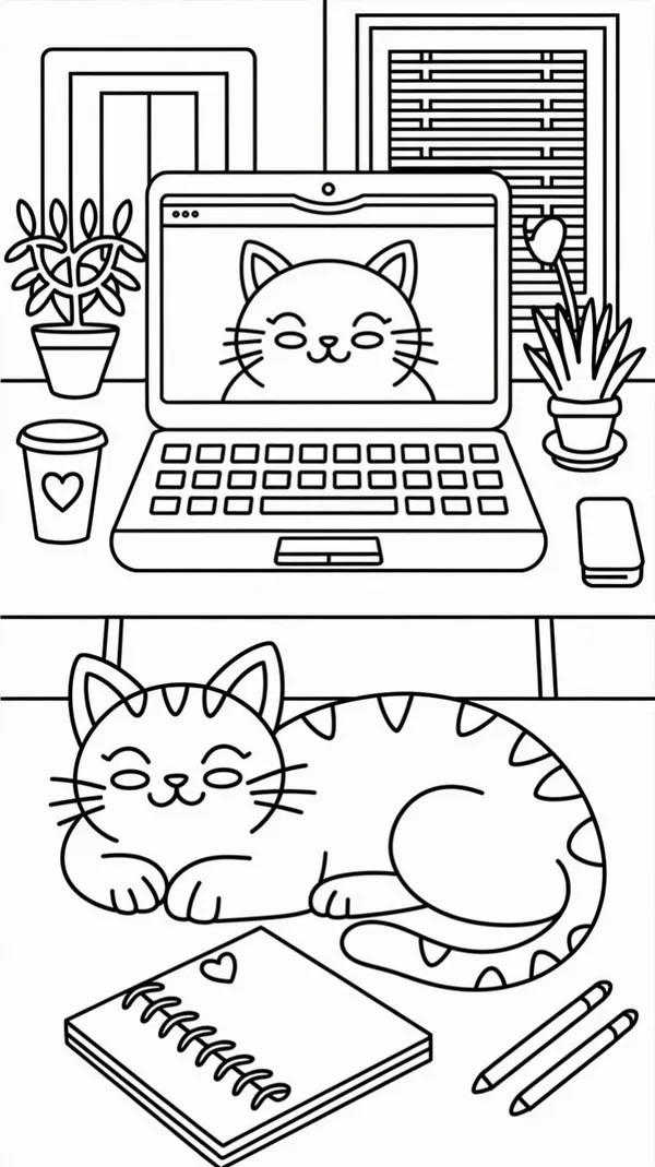 Bức tranh tô gà trống gáy vang buổi sáng sớm.