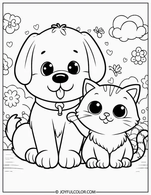 Tranh tô vật nuôi giúp bé khám phá cuộc sống quanh nhà.